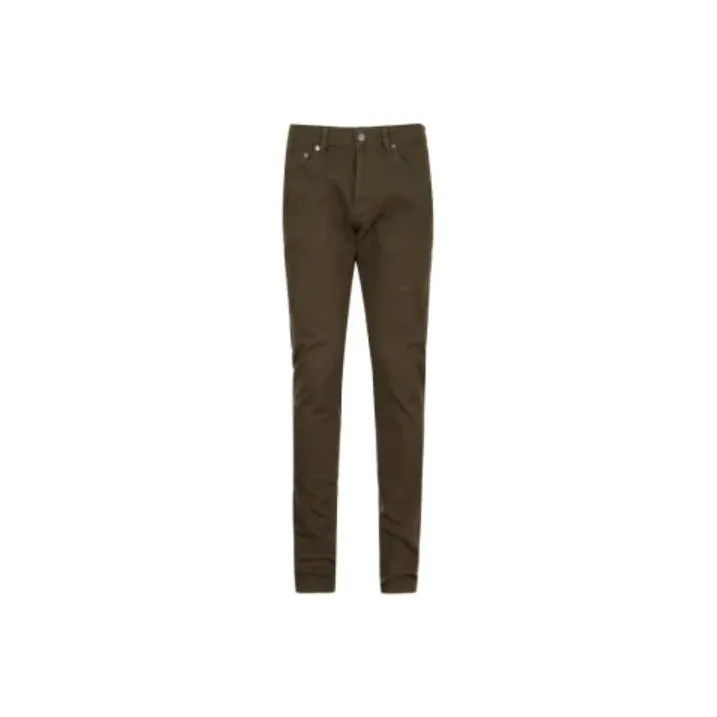 VERSACE Casual Pants Men Olive Green-0