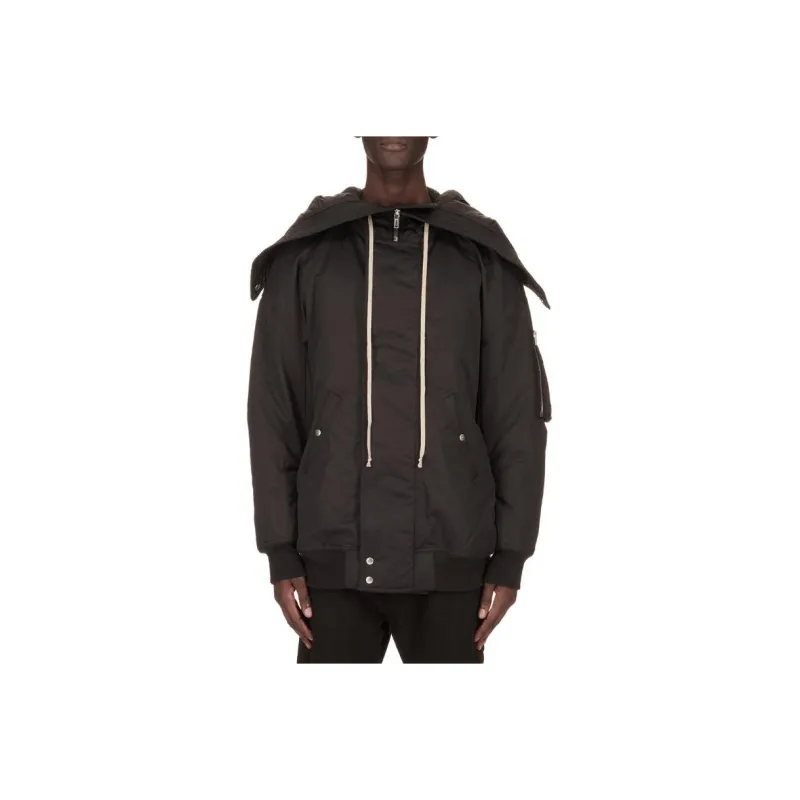 Rick Owens DRKSHDW Drawstring Hooded Jacket-0