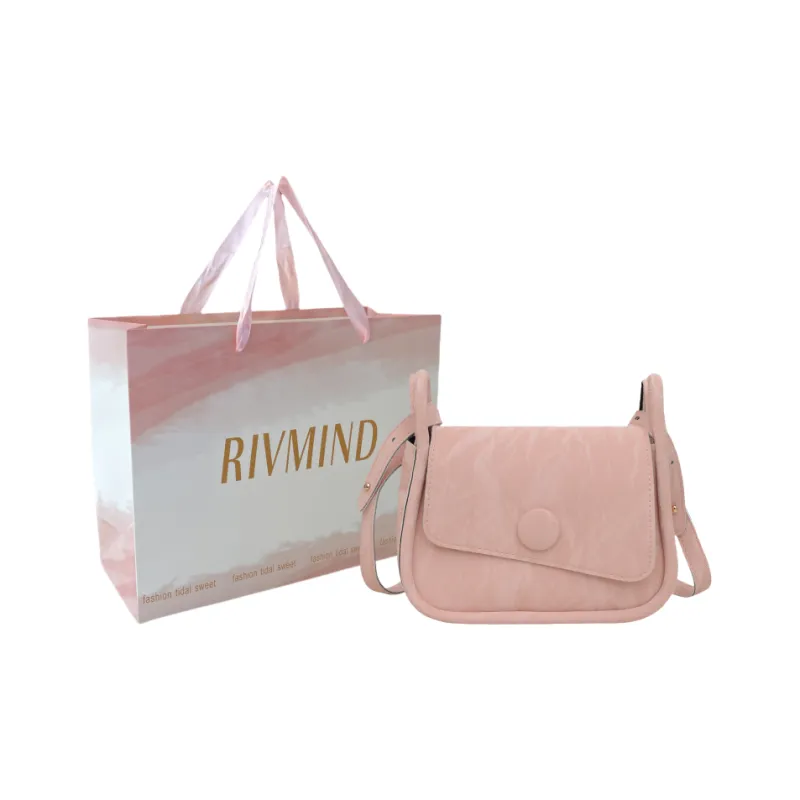 RIVMIND PU Crossbody Bag, Shoulder Bag Regular Women's White/Gray/Green/Pink/Black-15