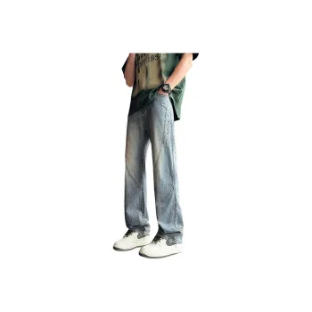 Children Of Huaxia Jeans Unisex Nostalgic Blue