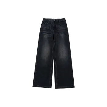 METARICOTTA Jeans Unisex Black Gray Color