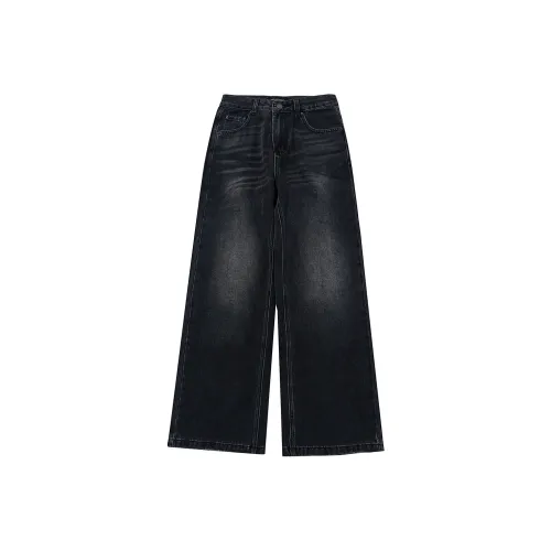 METARICOTTA Jeans Unisex Black Gray Color