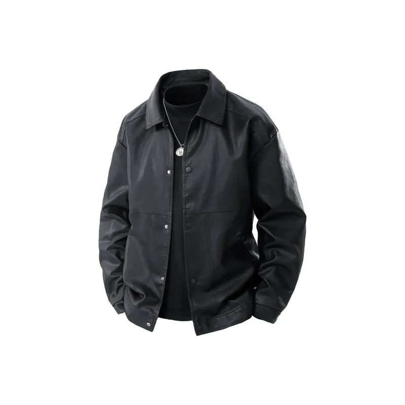 Magmode Leather Jacket Unisex Black-0