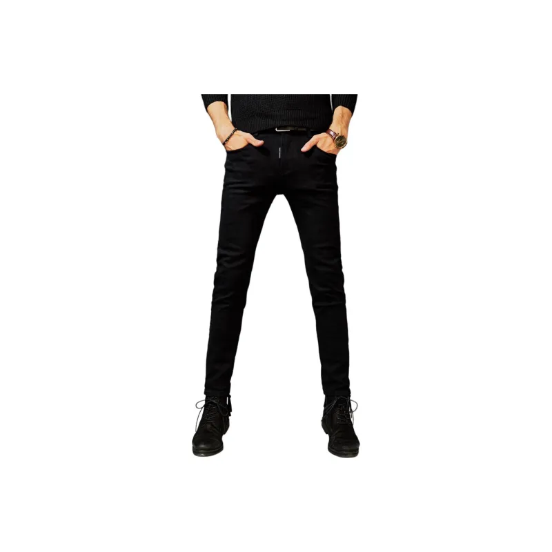 Devanro Jeans Men Black-0