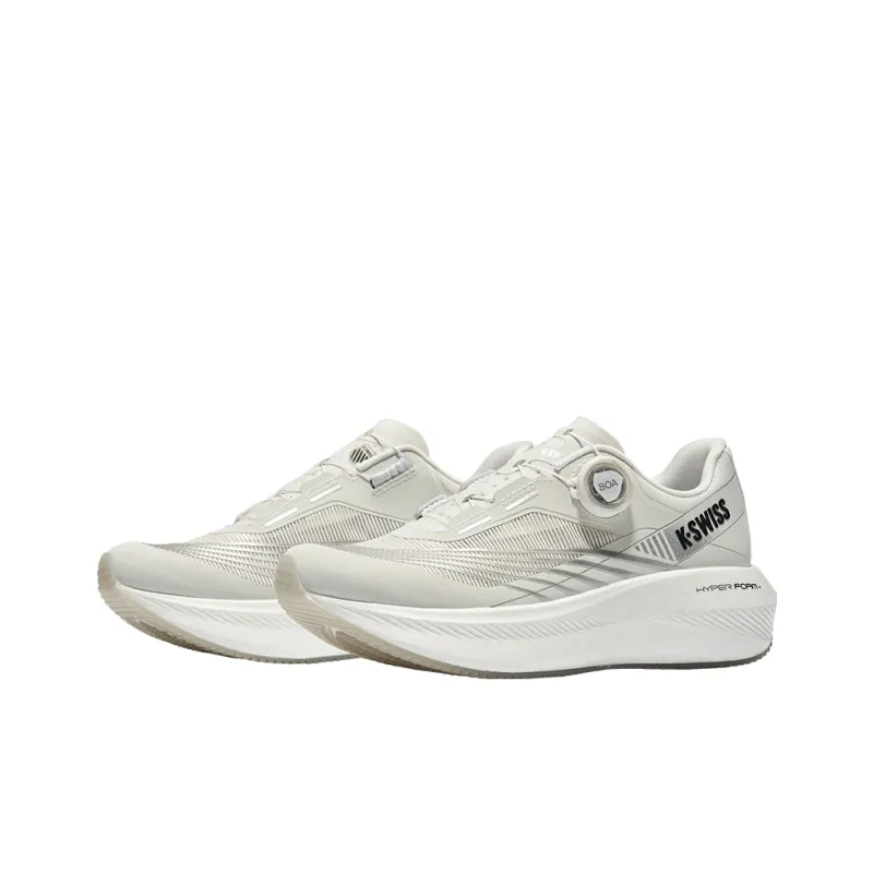 KSWISS Low Top Running Shoes Women's White Black-1