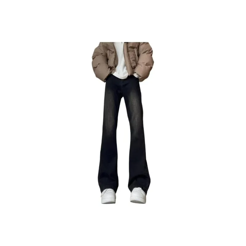 VIPGOOSE Jeans Unisex Classic Black-22
