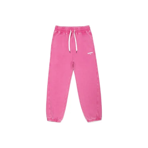Guuka Casual Pants Unisex Pink