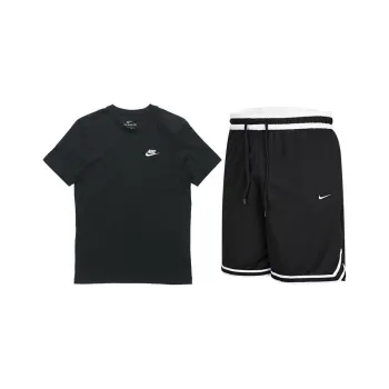 Nike Clothing Sets Men's Black+Black