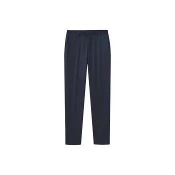 GOLDLION Spring Summer Suit Trouser Slim Fit Men's Black/Navy Blue
