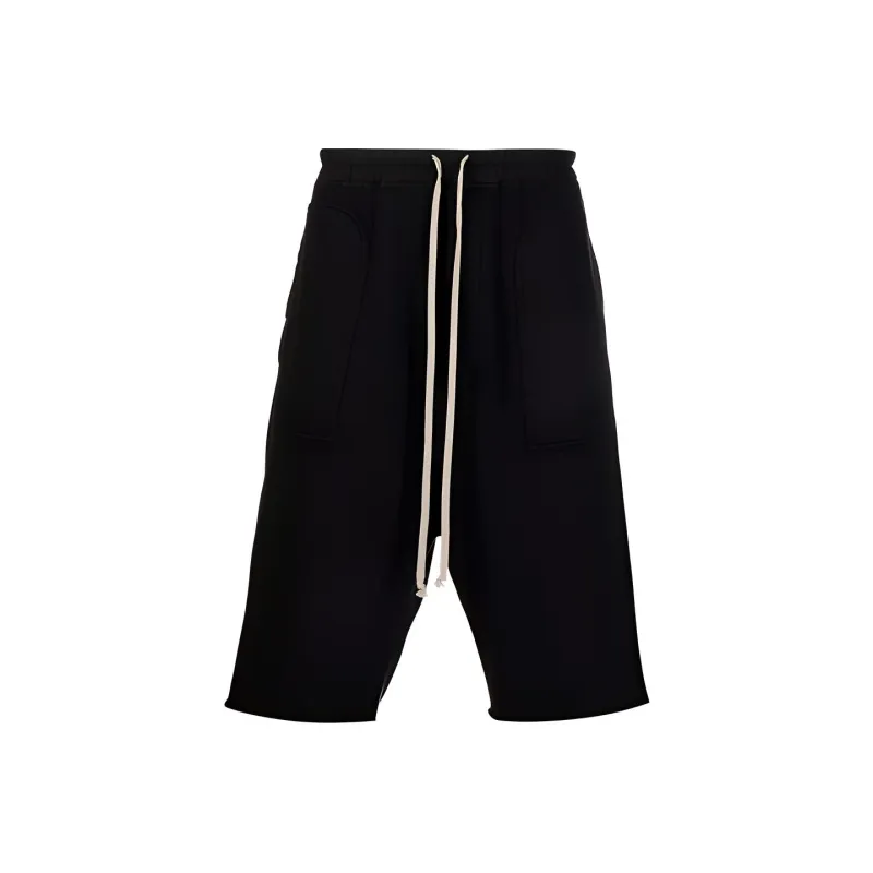 Rick Owens DRKSHDW Casual Shorts Men Black-0