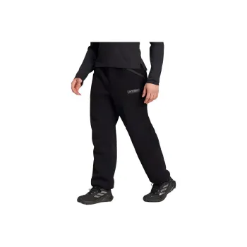 Adidas x TERREX High Pile Fleece Tracksuit Bottoms Casual Pants Men's Black