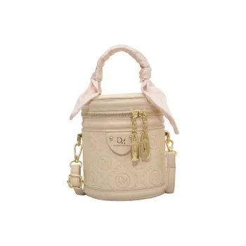FCTOSSR PU Handbag Women's Ivory/Black/Green/Pink