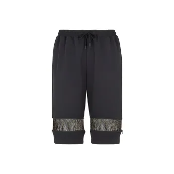 FENDI Casual Shorts Men Black