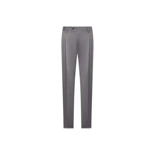 SAINT ANGELO Suit Trouser Men's Sheepskin Curl Brown Natural