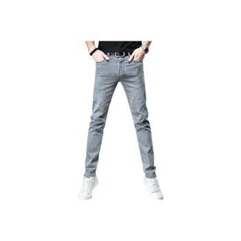 Devanro Jeans Men Gray