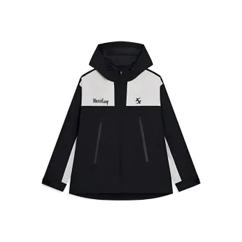 XTEP Jackets & Coats Unisex Jet Black/Cotton White
