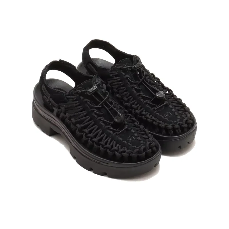 KEEN Uneek Slip Resistant And Breathable River Trekking Shoes Unisex Black-2