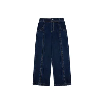 ADER ERROR FW24 Jeans Unisex Marine