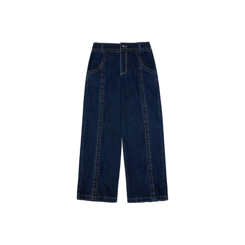 ADER ERROR FW24 Jeans Unisex Marine-0