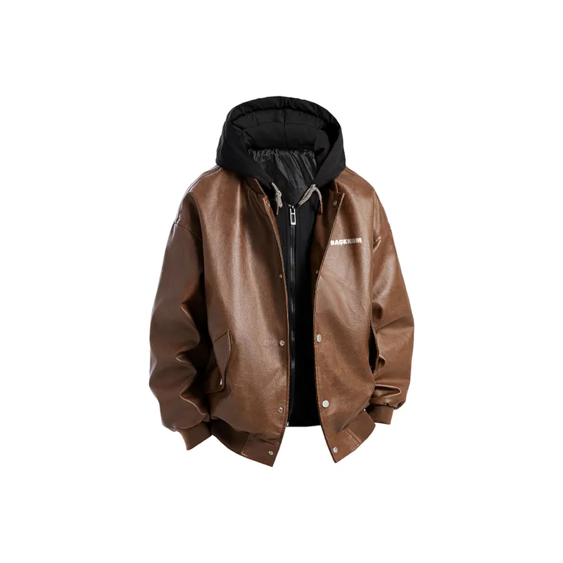 David Bakken Leather Jacket Unisex Black-2