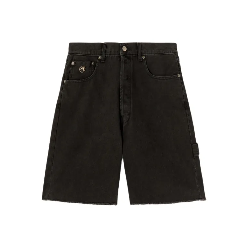 AMBUSH Raw edge Denim Shorts-0