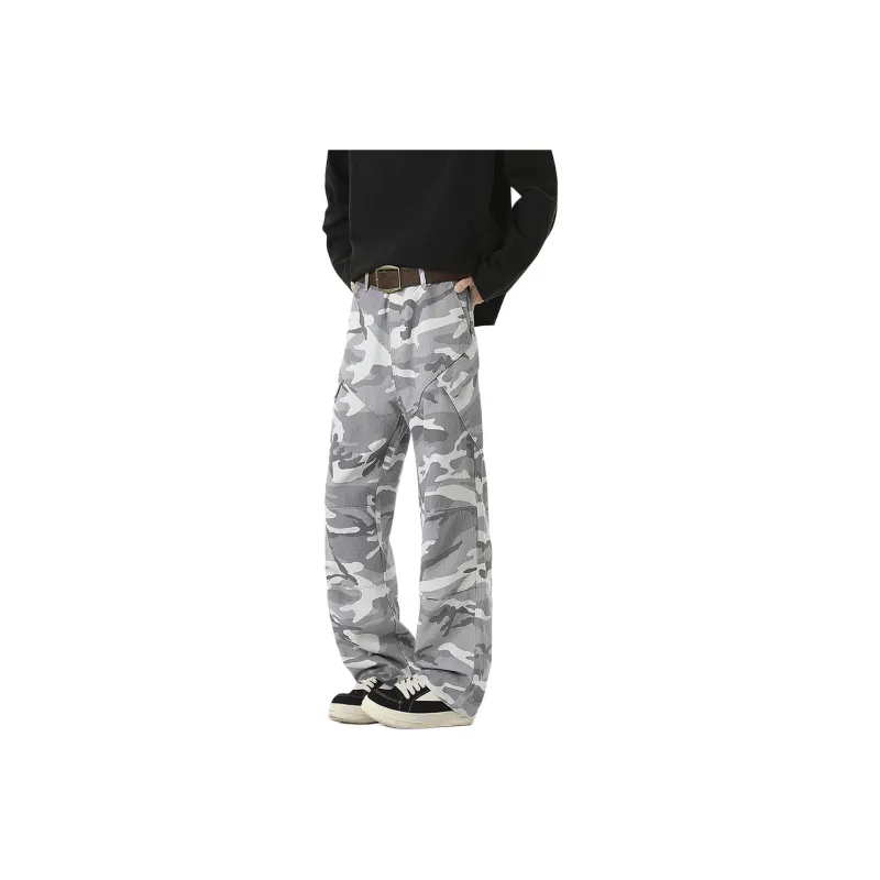 NEVER RULE Cargo Pants Unisex Army Green-4