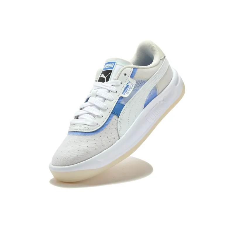 PUMA GV Special Anti Slip Wear Resistant Low Top Casual Shoes Unisex White Blue-4