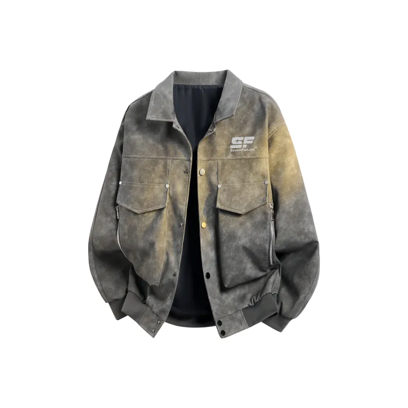 7 SEVFUN Leather Jackets Unisex-8