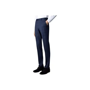 Yiwen Suit Trouser Men's Denim Blue