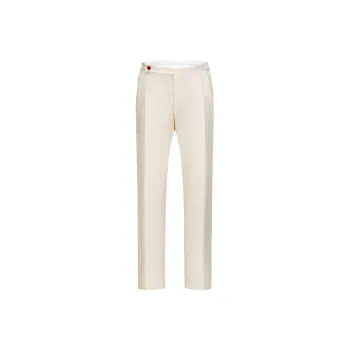 BY CREATIONS Suit Trouser Men's Milk White