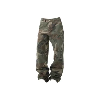 REMODUTION Cargo Pants Unisex Camouflage