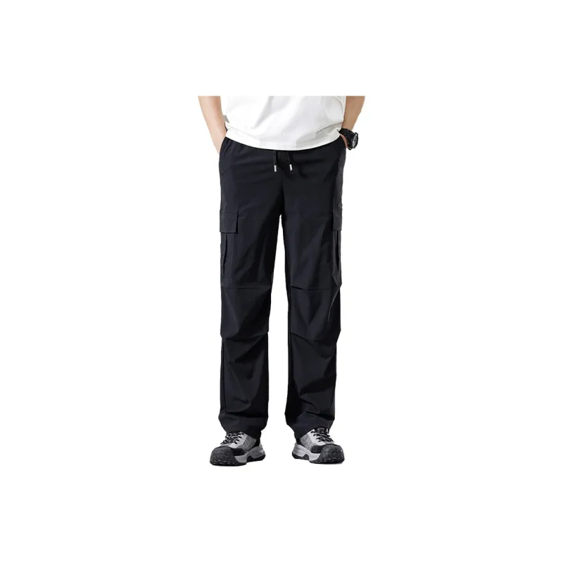 Red bean Cargo Pants Unisex-15
