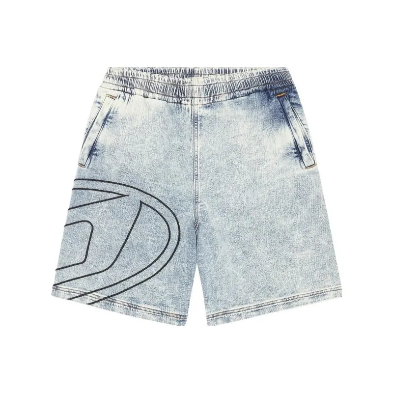 DIESEL SS23 Japan Limited Capsule Collection Denim Shorts Unisex Blue-0