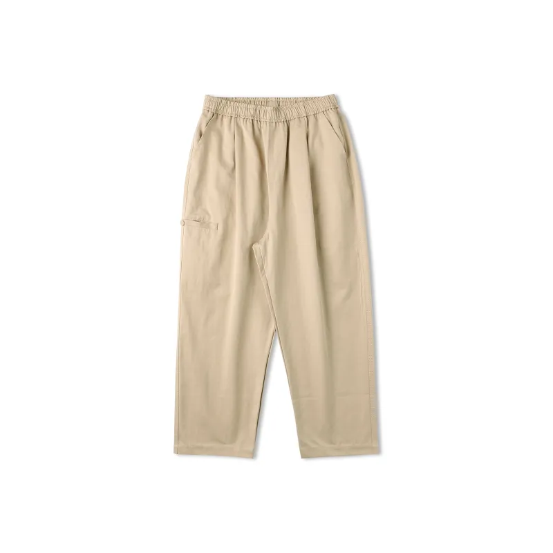 PUNCTILIOUS Casual Pants Unisex Khaki-0