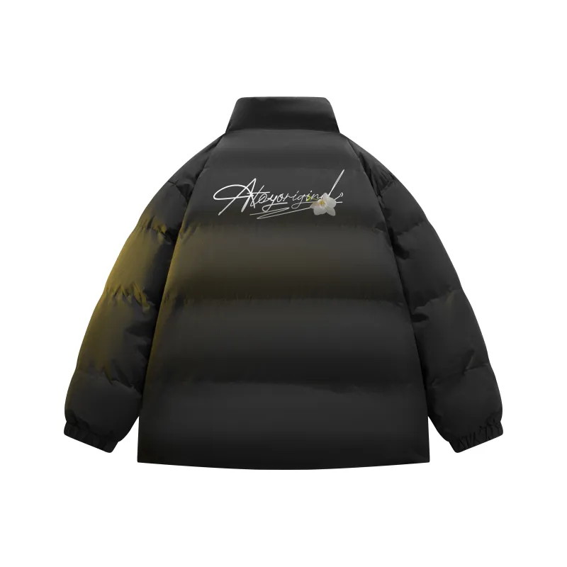Small Columns Under The Sea Puffer Jacket Unisex-0