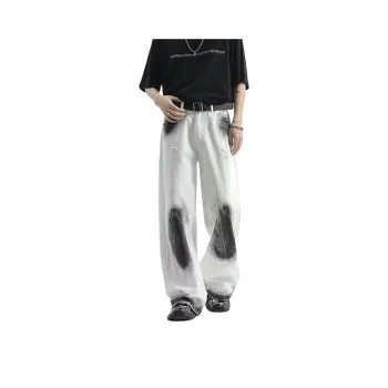 TESTUNG Jeans Unisex White
