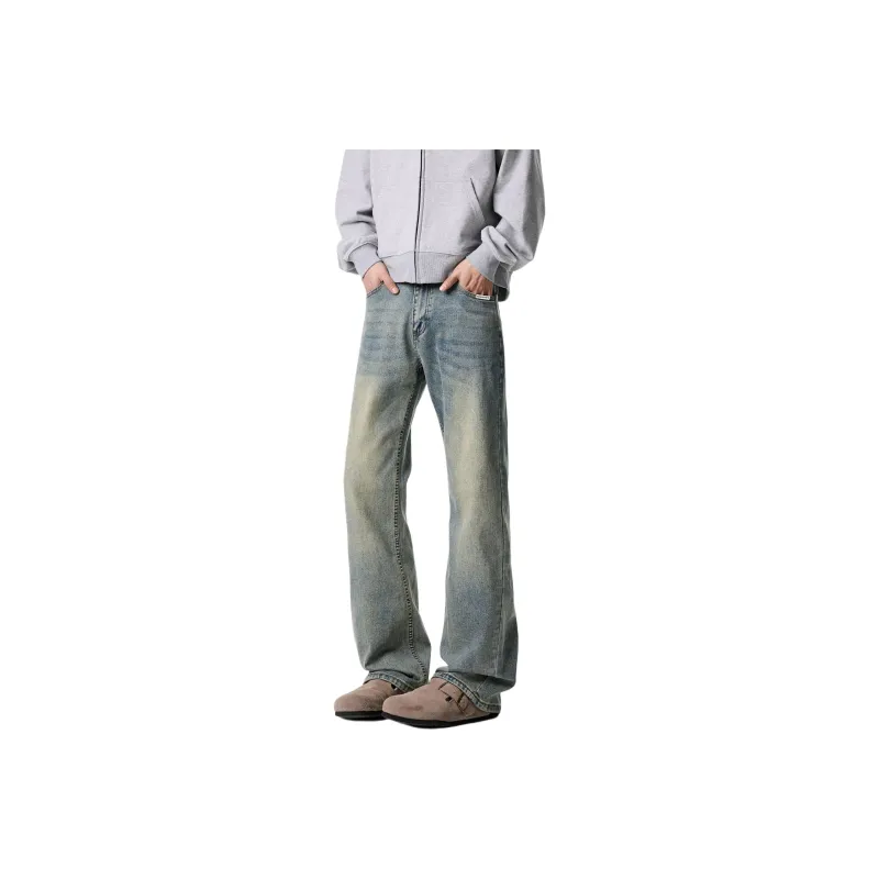 SCHEPPERHEYN Jeans Unisex Washed Yellow Mud-7