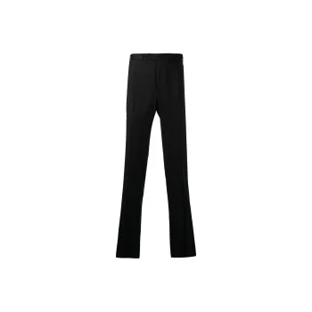 Canali Tailored Cut Wool Trousers
