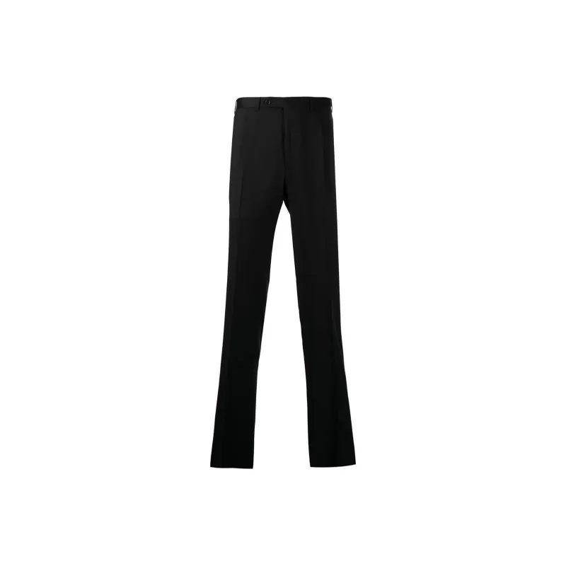 Canali Tailored Cut Wool Trousers-0