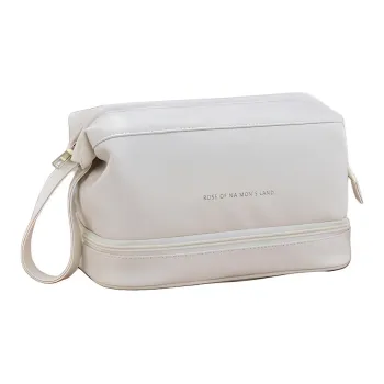 LETOO Leather With PU Makeup Bag Women's Multicolor