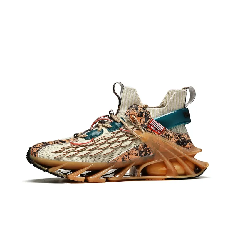 OFFER AITR Cushioning, Slip Resistant, And Abrasion Resistant Low Top Casual Shoes Men's-12