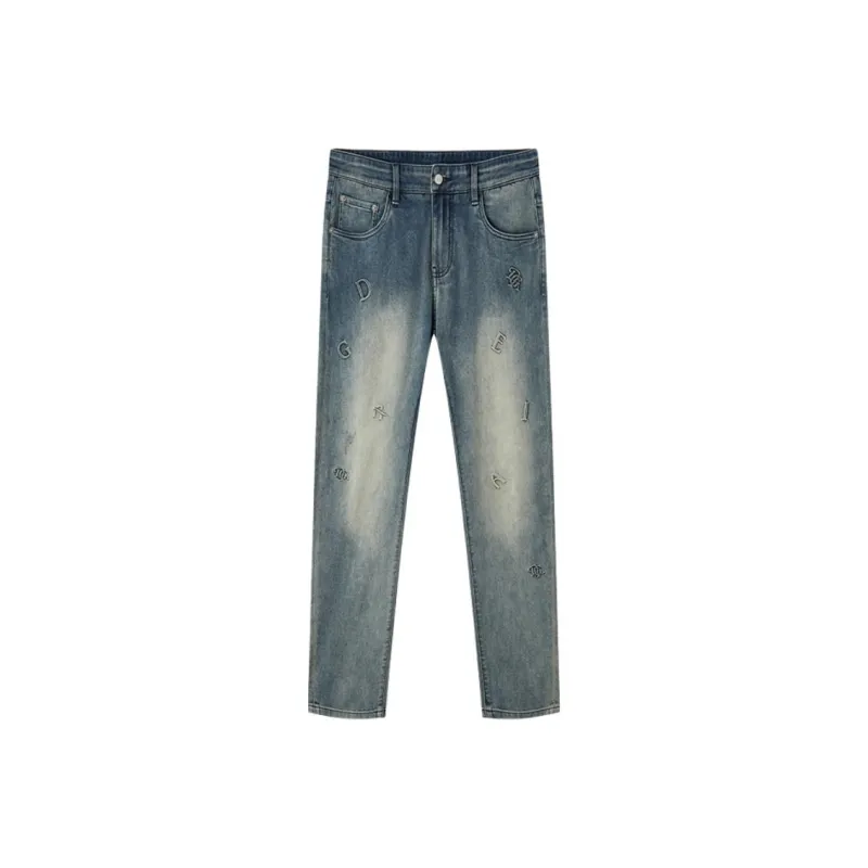 DEGAIA SS24 Jeans Men's Light Denim Blue-0