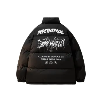 Pepe The Frog Puffer Jacket Unisex