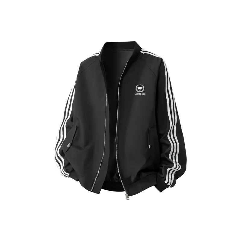 Lafetto Jackets Coats Unisex Black-0