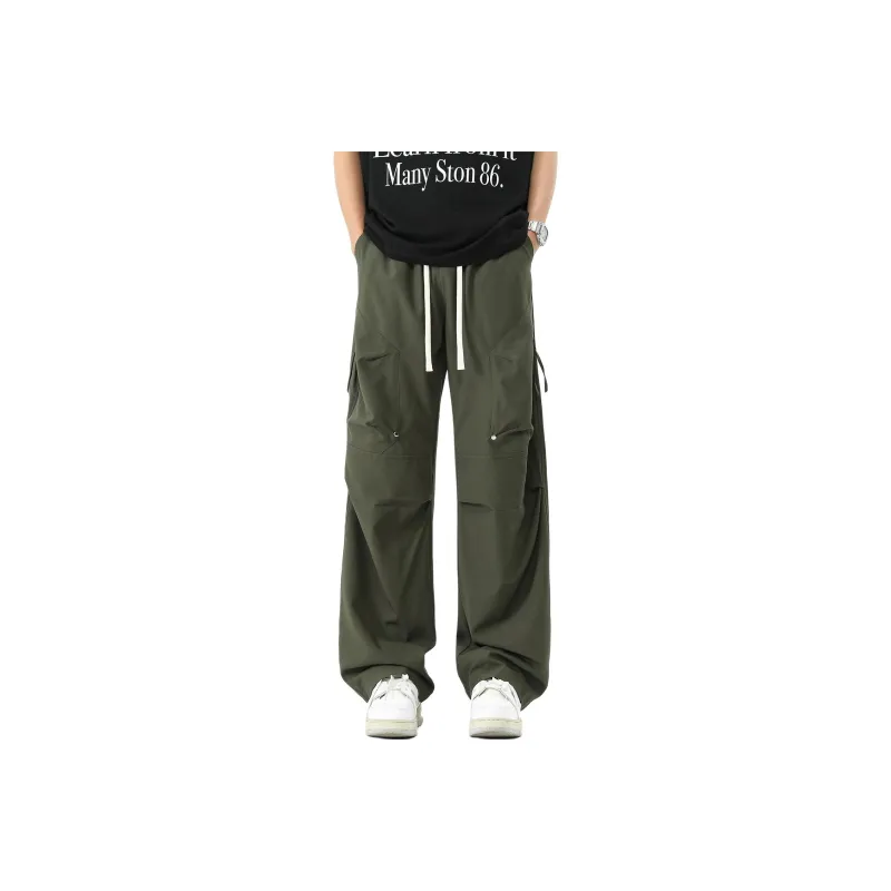 Yiwen Cargo Pants Unisex-14