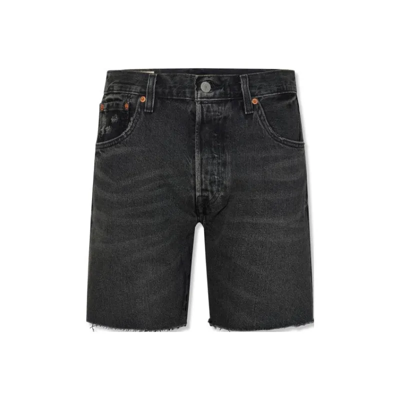 Levis Denim Shorts Men Gray-0