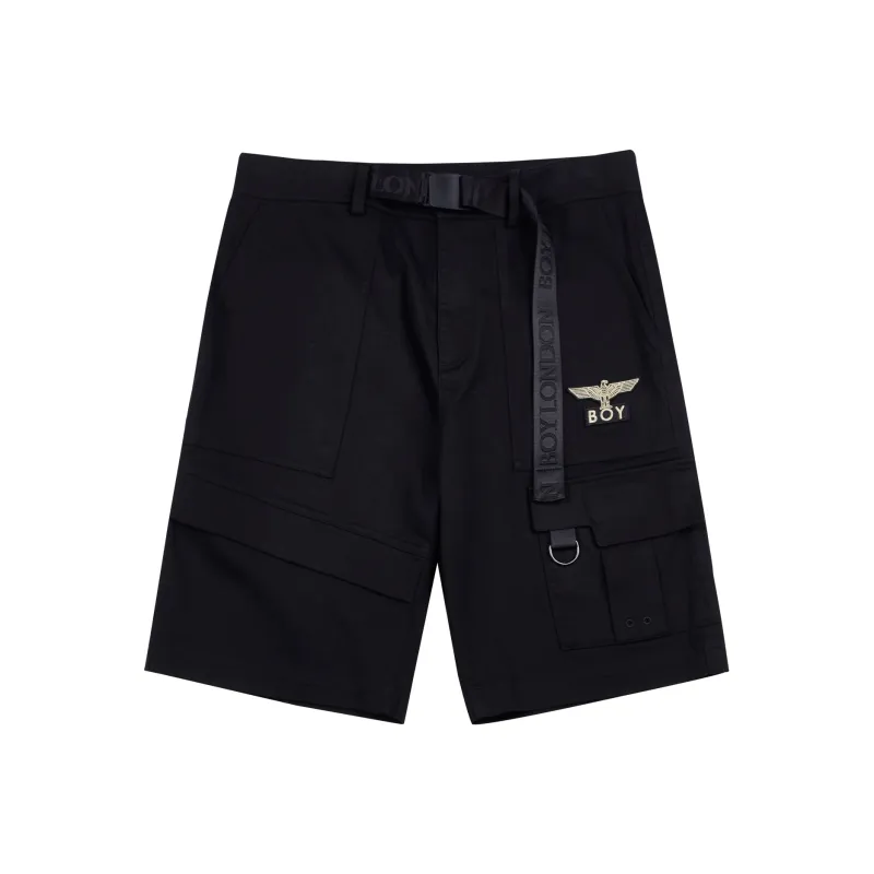 Boy London Loose Fit Shorts Men's Black-0