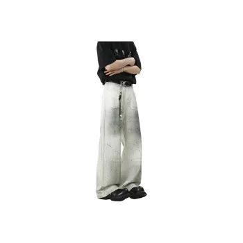 ALI THE FOX Jeans Unisex White