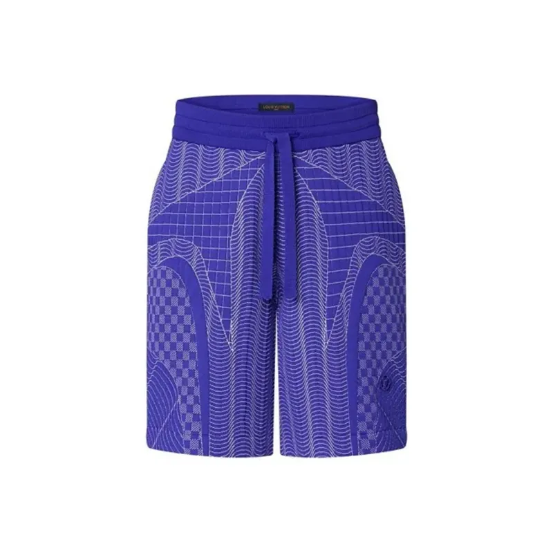 LOUIS VUITTON FW22 Casual Shorts Men's Purple-0