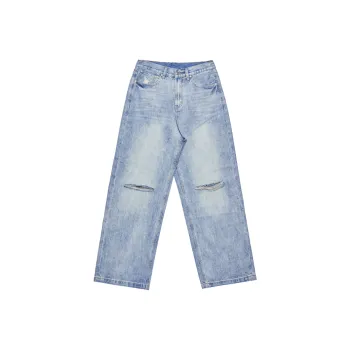 LOOKUN Jeans Unisex Blue